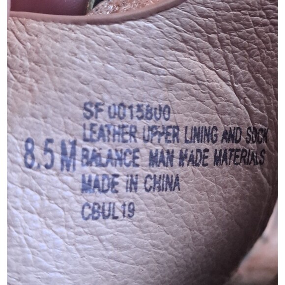 Sofft Bali Women’s 8.5 Brown Leather Strappy Sandals Tan Low Heel Ankle Strap - Picture 8 of 11